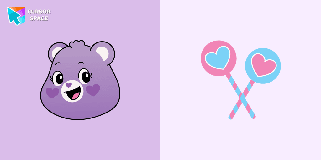 Share Bear cursor cursor pack